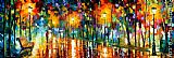 Leonid Afremov PARK painting